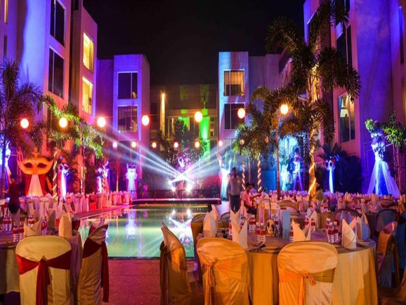 Hard Rock Hotel Goa Калангут Екстер'єр фото The pool at the hotel