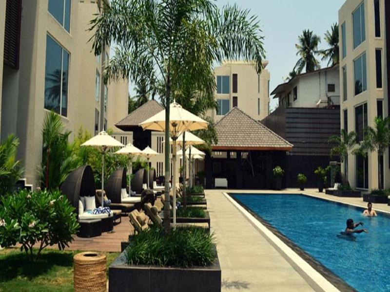Hard Rock Hotel Goa Калангут Екстер'єр фото The pool at the hotel